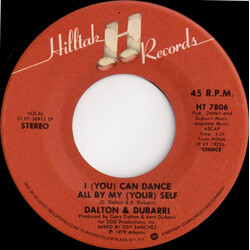 Dalton & Dubarri I (You) Can Dance All By My (Your) Self USED VINYL 7INCH 45 RPM STEREO