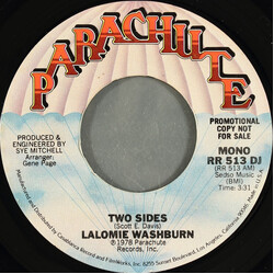 Lalomie Washburn Two Sides USED VINYL 7INCH 45 RPM SINGLE PROMO STYRENE STEREO MONO
