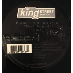 Pump Friction That Sound (RMX) USED VINYL 12INCH 33 S RPM