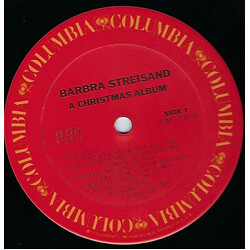 Barbra Streisand A Christmas Album Vinyl LP USED