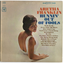 Aretha Franklin Runnin' Out Of Fools Vinyl LP USED