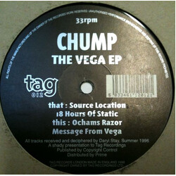 Chump The Vega EP USED VINYL 12INCH EP 33 S RPM