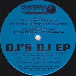 Various DJ's DJ EP USED VINYL 12INCH 33 S RPM EP