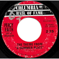 Percy Faith & His Orchestra Theme From "A Summer Place"/ The Song From Moulin Rouge ( Where Is Your Heart) USED VINYL 7INCH 45 RPM SINGLE