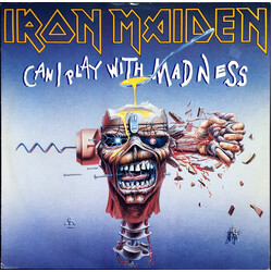 Iron Maiden Can I Play With Madness USED VINYL 12INCH 45 RPM SINGLE
