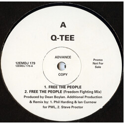 Q-Tee Free The People USED VINYL 12INCH PROMO