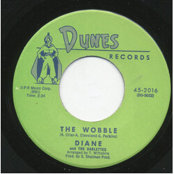 Diane Christian / The Darlettes (2) The Wobble / Just You USED VINYL 7INCH 45 RPM SINGLE