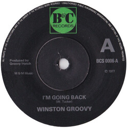 Winston Groovy I'm Going Back / So Easy Vinyl 7" USED