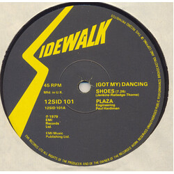 Plaza (4) (Got My) Dancing Shoes USED VINYL 12INCH 45 RPM SINGLE