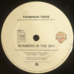 Thompson Twins Bombers In The Sky USED VINYL 7INCH 45 RPM SINGLE