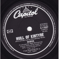 Wings (2) Mull Of Kintyre USED VINYL 7INCH 45 RPM SINGLE STEREO