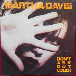 Martha Davis Don't Ask Out Loud USED VINYL 7INCH 45 RPM SINGLE