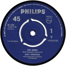 Dusty Springfield Stay Awhile USED VINYL 7INCH 45 RPM SINGLE