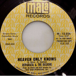 Reparata And The Delrons Heaven Only Knows USED VINYL 7INCH 45 RPM SINGLE PROMO