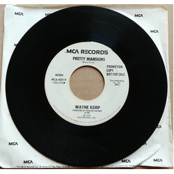 Wayne Kemp Honky Tonk Wine / Pretty Mansions USED VINYL 7INCH 45 RPM SINGLE PROMO MONO