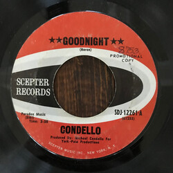 Condello Goodnight USED VINYL 7INCH PROMO STEREO