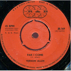 Vernon Allen (2) Far I Come / Babylon VINYL 7" USED