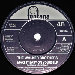 The Walker Brothers Make It Easy On Yourself USED VINYL 7INCH 45 RPM REISSUE