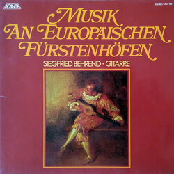 Siegfried Behrend Musik An Europäischen Fürstenhofen Vinyl LP USED