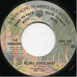 The Association (2) Along Comes Mary / Cherish USED VINYL 7INCH 45 RPM