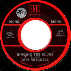 Guy Mitchell Singing The Blues / Heartaches By The Number USED VINYL 7INCH 45 RPM SINGLE MONO