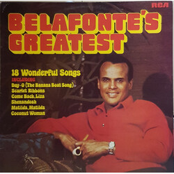 Harry Belafonte Belafonte's Greatest Vinyl LP USED
