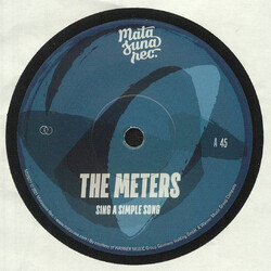 The Meters / The Watts 103rd St. Rhythm Band Sing A Simple Song / Giggin' Down 103rd USED VINYL 7INCH 45 RPM SINGLE LIMITED EDITION REMASTERED