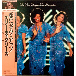 The Three Degrees New Dimensions Vinyl LP USED
