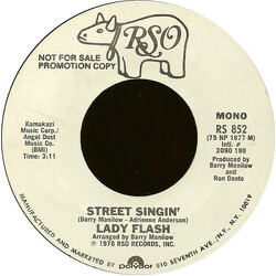 Lady Flash (2) Street Singin' USED VINYL 7INCH 45 RPM PROMO