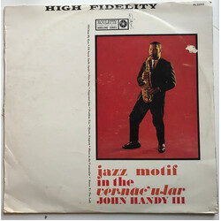 John Handy Jazz Motif In The Vernacular Vinyl LP USED