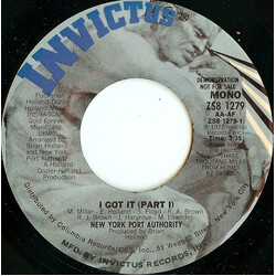 New York Port Authority I Got It USED VINYL 7INCH 45 RPM PROMO STEREO MONO