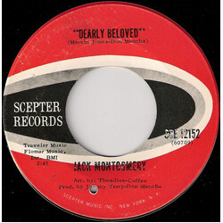 Jack Montgomery Dearly Beloved USED VINYL 7INCH 45 RPM