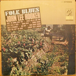 John Lee Hooker Folk Blues Vinyl LP USED