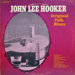 John Lee Hooker Original Folk Blues Vinyl LP USED
