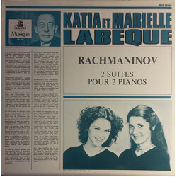 Sergei Vasilyevich Rachmaninoff / Katia Et Marielle Labèque 2 Suites Pour 2 Pianos Vinyl LP USED
