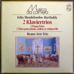 Felix Mendelssohn-Bartholdy / Beaux Arts Trio 2 Klaviertrios Vinyl LP USED