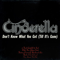 Cinderella (3) Don't Know What You Got (Till It's Gone) VINYL 12" USED