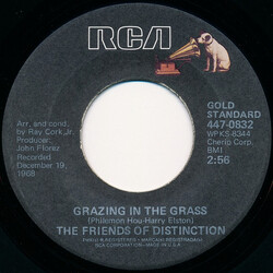The Friends Of Distinction Grazing In The Grass / Going In Circles VINYL 7" USED