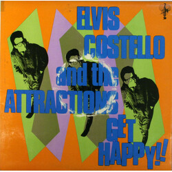 Elvis Costello & The Attractions Get Happy! Vinyl LP USED