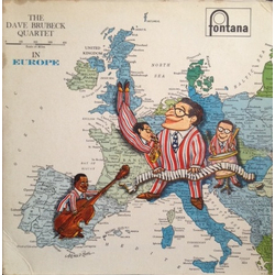 The Dave Brubeck Quartet The Dave Brubeck Quartet In Europe Vinyl LP USED
