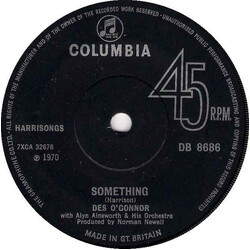 Des O'Connor Something Vinyl 7" USED