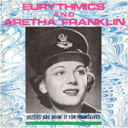 Eurythmics / Aretha Franklin Sisters Are Doin' It For Themselves USED VINYL 7INCH SINGLE 45 RPM