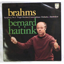 Johannes Brahms / Concertgebouworkest / Bernard Haitink Symphony No. 3 / Tragic Overture Vinyl LP USED