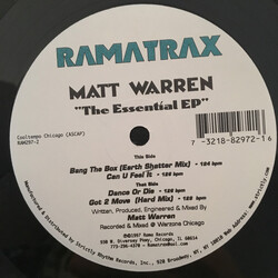 Matt Warren The Essential EP USED VINYL 12INCH EP