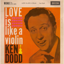 Ken Dodd Love Is Like A Violin Vinyl 7" USED