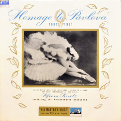 Philharmonia Orchestra / Efrem Kurtz Homage To Pavlova Vinyl LP USED