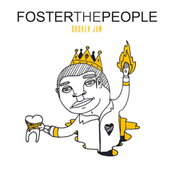 Foster The People Broken Jaw Vinyl 7" USED