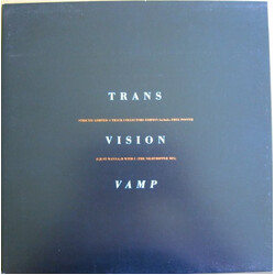 Transvision Vamp (I Just Wanna) B With U USED VINYL 12INCH 45 RPM SINGLE LIMITED EDITION NUMBERED STEREO