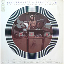 Max Neuhaus Electronics & Percussion - Five Realizations By Max Neuhaus Vinyl LP USED