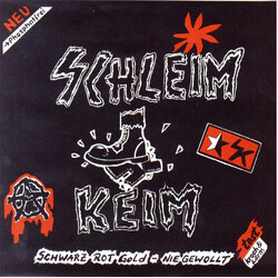 Schleim-Keim Schwarz Rot Gold - Nie Gewollt USED VINYL 7INCH EP